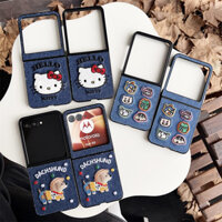 Vỏ điện thoại gấp Hello kitty KT Cat Tương thích với vỏ Motorola MOTO Razr 50 50Ultra