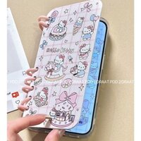 Vỏ điện thoại iPhone16promax Vỏ bọc máy tính xách tay nắp gập mèo Trojan dễ thương 15 mẫu mới 14 bao toàn bộ 13