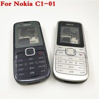 Vỏ điện thoại kèm phím bấm tiếng anh dành cho Nokia C1-01