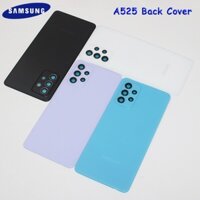 Vỏ điện thoại Samsung A52 Vỏ nhựa cảm ứng mềm mại Vỏ bảng điều khiển cửa sau cho Galaxy A525 A52 4G có khung ống kính máy ảnh