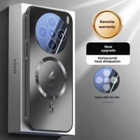 Vỏ điện thoại Vivo X200 mini x100 x100s Pro ultra nam châm Sạc không dây cho X200 Pro, chống rơi, chống sốc, gắn trên ô tô, sành điệu