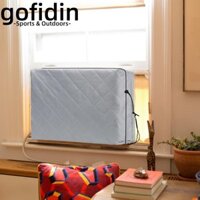 Vỏ điều hòa trong nhà GOFIDIN, Vỏ Ac chống gỉ chống nước, Vỏ bọc cửa sổ cách nhiệt đôi có thể điều chỉnh mùa đông