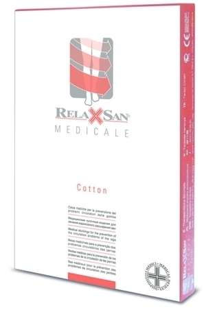 Vớ Điều Trị Suy Tĩnh Mạch Dạng Đùi Hở Ngón Class II Cotton RelaxSan - Art.M2070A