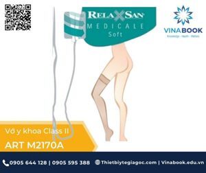 Vớ điều trị suy tĩnh mạch RelaxSan Class II Microfiber Soft Art.M2170A - dạng đùi, hở ngón