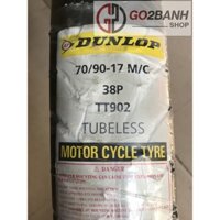 Vỏ Dunlop 70-80/90/17, 100-110/70/17 vỏ trước/sau Exciter 135, Raider, Sirius, Future 125 không ruột