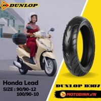 Vỏ Dunlop chính hãng cho xe Honda Lead. Lốp Dunlop 90/90-12 + 100/90-10 D307. Dunlop D307 - Moto Bình