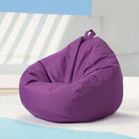 Vỏ ghế lười không hạt xốp NM, Vỏ ghế sofa chất liệu suýt nike cao cấp size M,L,XL hình quả lê