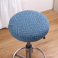 Vỏ ghế tròn mới, vỏ ghế làm đẹp, vỏ ghế tròn nhỏ, bọc toàn bộ, bảo vệ đệm cho tiệm cắt tóc