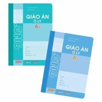 Vở giáo án 4 ô ly - 200 trang Ms 314