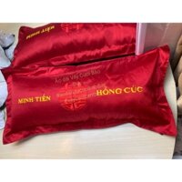 Vỏ giao đầu - Vỏ gối cưới chữ hỷ