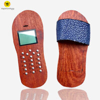 vỏ gỗ điện thoại chiếc dép - TV05