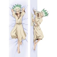 Vỏ Gối Anime Dakimakura Dr.STONE Ishigami Senkuu Body Throw Cushion Vỏ Gối Hai Mặt 50 * 150 Chỉ Vỏ Gối