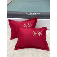 Vỏ gối/ áo gối nằm phi lụa mịn đẹp 45cm x 65cm cao cấp
