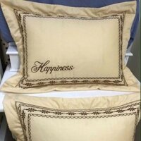 Vỏ gối đầu cao cấp Happiness siêu giảm giá