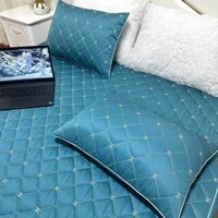 vỏ gối đầu lụa trần thêu x