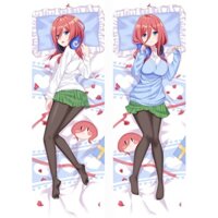 Vỏ Gối In Hình Nhân Vật Anime The Quintuplets Nakano Miku Ôm Body Dakim Sakura Otaku