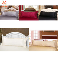 Vỏ gối lụa cao cấp Vỏ bảo vệ gối cơ thể 48x120cm Trắng