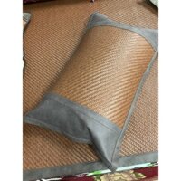 Vỏ gối mây đan nhập khẩu loại 1 viền da cao cấp mát nhất mùa hè