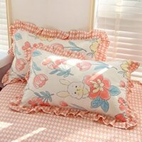 Vỏ gối một Cặp vỏ gối lót bên trong vỏ gối vỏ lõi gối người lớn gia dụng thông dụng vỏ bọc bông giặt ren cho trẻ em