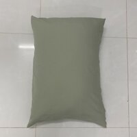 VỎ GỐI NẰM,VỎ GỐI ÔM COTTON TICI MỀM MỊN,THOÁNG MÁT kích thước 40x60,50x70,35x105. - VỎ GỐI NẰM 40-60 - Xanh đậu