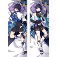 Vỏ Gối Ôm In Hình Nhân Vật Game Genshin Va Chạm Wanderer Scaramouche Dakim Sakura