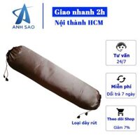 Vỏ gối ôm lụa cao cấp A 35 x 100 cm - mát mẻ, mềm mịn, không kích ứng da - Xám