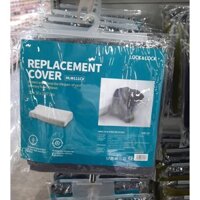 Vỏ Gối Thay Thế Cho Gối  HLW111 Lock&amp;Lock Chất Liệu Mềm Mại, Êm Thoáng - Màu Xám Đâm- HLW111CV- Hàng Chính Hãng