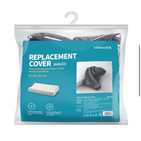 Vỏ Gối Thay Thế Cho Memory Foam Pillow Locknlock HLW111 - Màu Xám Đậm - HLW111CV