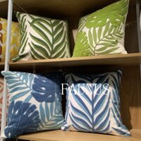 Vỏ gối thêu họa tiết hình học Vỏ gối thêu thời trang 45x45CM