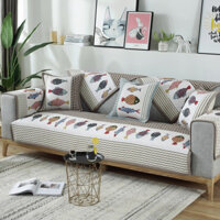 Vỏ gối trang trí sofa - Vỏ gối vuông tựa lưng - Vỏ gối sofa 100% cotton - Vỏ gối sofa decor phòng khách - Vỏ gối cotton