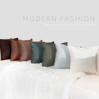 Vỏ gối vải công nghệ cao cấp sang trọng, phong cách Bắc Âu, cho phòng khách, ghế sofa, đệm tựa lưng, gối lót, vỏ gối tùy chỉnh