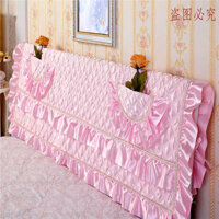 Vỏ gối, Vỏ đầu giường chống bụi, vỏ đầu giường, vỏ đầu giường, vỏ chống bụi 1. 5m2, 8m2 2m chần bông phong cách Châu Âu, vỏ bọc nửa bọc da, Vỏ bảo vệ giường gỗ, vỏ chống bụi