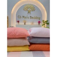 Vỏ gối/áo gối nằm chất liệu Cotton Lụa Hàn Quốc - Chọn mẫu ( 1 cái )