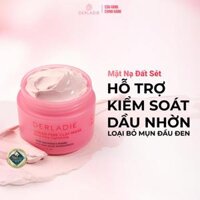 [Võ Hà Linh x DERLADIE] Mặt Nạ Đất Sét Hút Dầu Kiểm Soát Nhờn Derladie Vegan Pink Clay Mask Deep Pore Tightening 60g