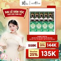 [Võ Hà Linh x Sexylook] Bộ 9 Miếng Mặt Nạ Tràm Trà Dành Cho Da Dầu Mụn (5M Đen Tràm Trà*28ml/M + 4M Tinh Dầu XL*26ml/M)