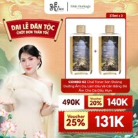 [Võ Hà Linh x S:kin Heritage] COMBO 2 Chai Toner Sơn Đoòng cấp ẩm và phục hồi với phức hợp X-Microbiome 273ml x 2