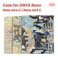 Vỏ hai miếng cho hộp đọc sách điện tử ONYX Boox Note Air4c và Boox Note Air3c 10,3 inch có chức năng nam châm đánh thức giấc ngủ thông minh