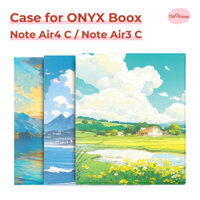 Vỏ hai miếng cho hộp đọc sách điện tử ONYX Boox Note Air4c và Boox Note Air3c 10,3 inch có chức năng nam châm đánh thức giấc ngủ thông minh