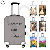 Vỏ hành lý du lịch tùy chỉnh 18-32in Cá nhân Thêm Logo ảnh của bạn Tên Hành lý Vali Bảo vệ