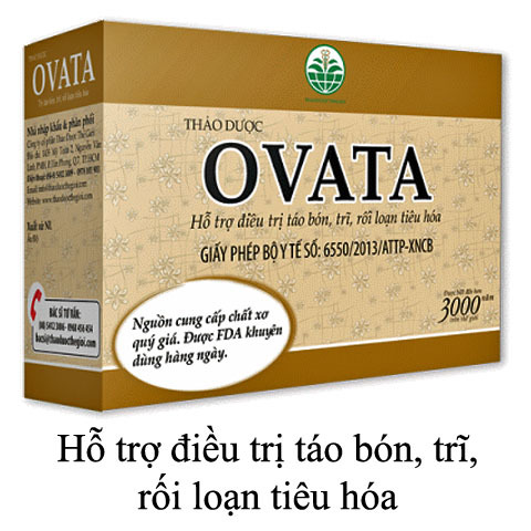 Vỏ hạt mã đề chuyên trị táo bón, rối loạn tiêu hóa Ovata 98g