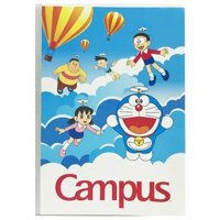 Vở Học Sinh B5 - 4 Ô Ly 80 Trang ĐL 100gm2 - Campus Doraemon - NB-BDSK80 Mẫu Màu Giao Ngẫu Nhiên