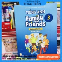 Vở học tiếng anh 3 family and friends theo chân trời sáng tạo, (tặng kèm bìa bao kính)  [VPP Thảo Tiên]