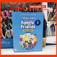 Vở học tiếng anh 3 family and friends theo chân trời sáng tạo, (tặng kèm bìa bao kính)  [VPP An Phát]
