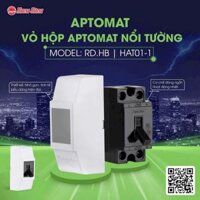 Vỏ hộp Aptomat nổi tường HAT01-1