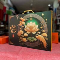 Vỏ Hộp bánh Trung thu 6 Bánh 3D Cao Cấp 2024