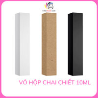 Vỏ hộp đựng chai nước hoa chiết 10ml - đựng thỏi son - 3 màu