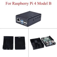 Vỏ Hộp Làm Mát Bằng Hợp Kim Nhôm Màu Đen Cho Raspberry Pi 4 Model B Raspberry Pi 4
