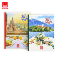 Vở kẻ ngang 120 trang ép keo dán gáy Lets Party Hồng Hà - 1425 - 1 Quyển