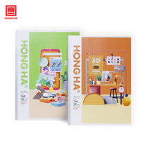 Vở kẻ ngang 120 trang Hồng Hà Study 3D view - 1448