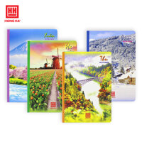 Vở kẻ ngang 120 trang Pupil Bốn mùa Hồng Hà - 1001 - 5 Quyển